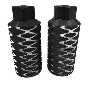 Voetsteunen Pegs Bmx Freestyle 110 Mm Alumunium Zwart 2, Ophalen of Verzenden, Nieuw, Hbs