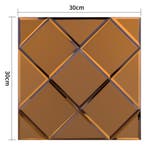 Zelfklevende Mozaïek Tegel - Afimera Copper Glass Mat -, Ophalen of Verzenden, Nieuw