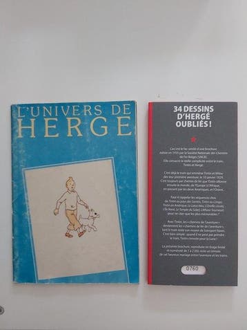 Tintin - LUnivers de Hergé / 34 dessins dHergé oubliés - 2, Nieuw