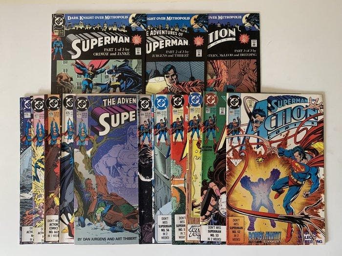 Superman adventures #474-478, action comics #661-666 - Dark, Boeken, Strips | Comics