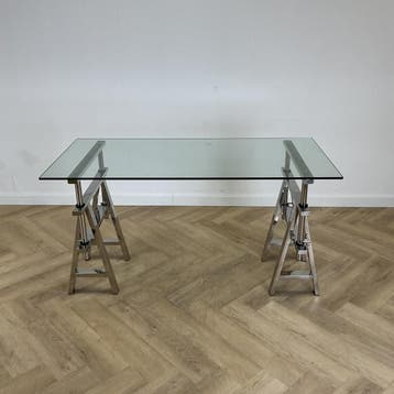 Design bureau Eichholtz shaker (Lookalike) 150x70 cm, glas -, Ophalen of Verzenden, Gebruikt