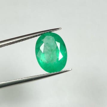 Zonder minimumprijs - 1 pcs Groen Smaragd - 4.00 ct -, Sieraden, Tassen en Uiterlijk, Edelstenen, Nieuw