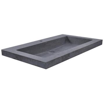 Wiesbaden Raw Wastafel Enkel met 1 Kraangat - 60x46x5cm -, Ophalen of Verzenden, Nieuw
