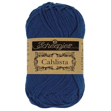 Scheepjes Cahlista - 527 midnight - Katoen Garen, Ophalen of Verzenden, Nieuw