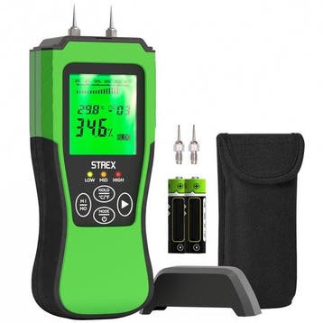 2dekans | Strex Vochtmeter Digitaal - Voor Hout /, Ophalen of Verzenden, Zo goed als nieuw