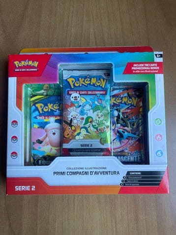 Pokémon Booster box - Pokemon Collezione Illustrazione Primi, Nieuw
