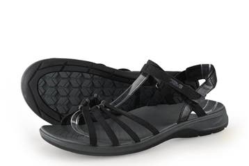 Teva Sandalen in maat 40 Zwart, Kleding | Dames, Verzenden, Zwart, Sandalen of Muiltjes, Zo goed als nieuw