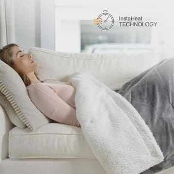 Luxe Elektrische Deken Plaid - 9 Warmtestanden & Timer - Was, Verzenden, Nieuw