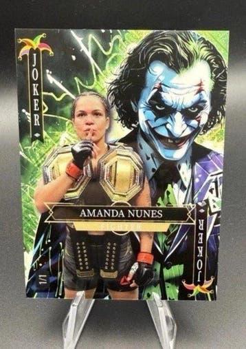 Wild Card Jokers Wild Amanda Nunes Único ejemplar 1/1 MMA -, Nieuw