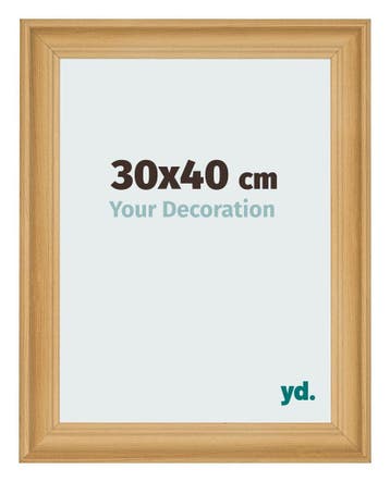 Fotolijst 30x40 cm - Dennen Houtnerf - MDF - Lazio, Verzenden, Nieuw