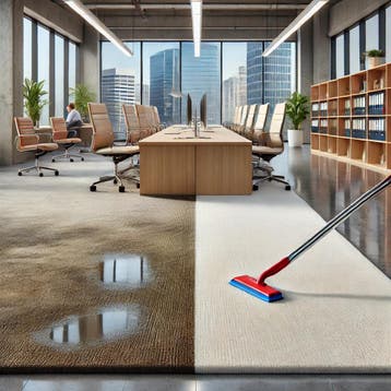Zakelijke Vloerbedekking reinigen Snel-grondig in heel NL!, Schoonmaken bedrijfsruimte