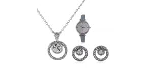 2dekans | Pierre Cardin Classic Dameshorloge Blauw/Zilver -, Ophalen of Verzenden, Zo goed als nieuw
