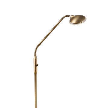 Moderne vloerlamp brons incl. LED - Eva, Verzenden, Nieuw, Modern
