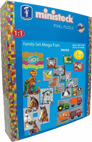 Ministeck Familieset hobbypakket - Mega Fun XXL Box - 4000, Ophalen of Verzenden, Nieuw