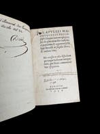 Apuleio - Asino aureo libri undecim - 1536, Antiek en Kunst