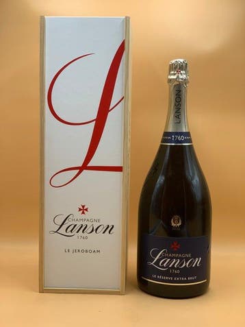 Lanson, Le Réserve extra Brut - Champagne - 1 Dubbele, Nieuw