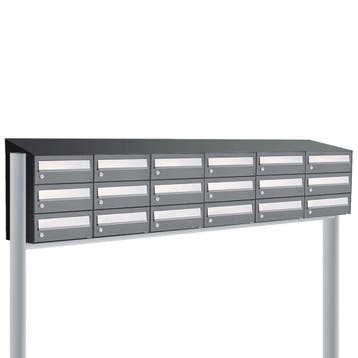 Brievenbusunit Hive set vrijstaand 6-breed, 3-hoog -, Verzenden, Nieuw