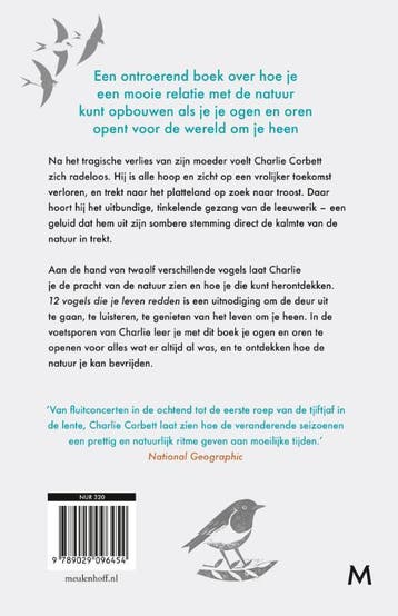 12 vogels die je leven redden 9789029096454 Charlie Corbett, Verzenden, Zo goed als nieuw, Charlie Corbett