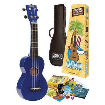 Mahalo MR1 Rainbow Series sopraan ukelele bundel, Ophalen of Verzenden, Nieuw