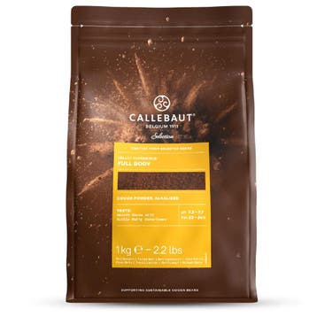 Callebaut Cacaopoeder Velvet Full Body 1kg, Verzenden, Nieuw