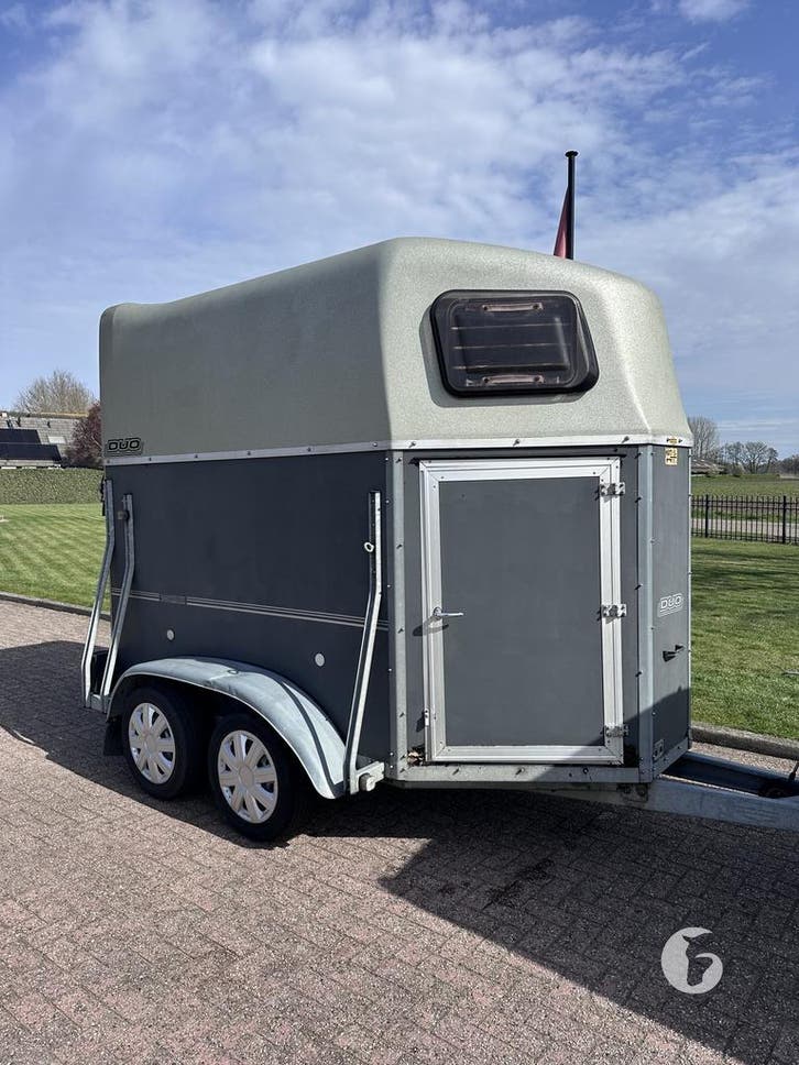 Leuke Bockmann 2 paards paardentrailer/foodtrailer!, Dieren en Toebehoren, Paarden en Pony's | Trailers en Aanhangwagens, Zo goed als nieuw