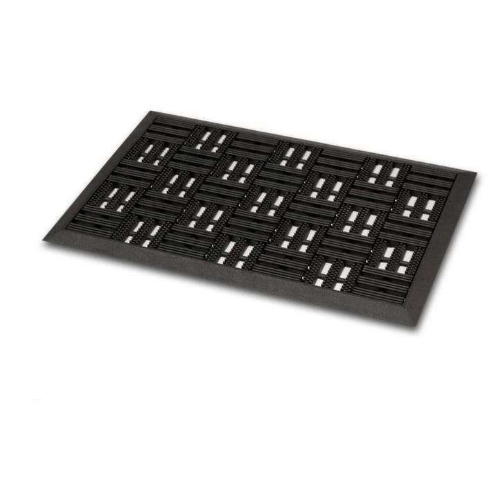 Intrada Nederland Rubberen buitenmat - schrapend - 45 x 7..., Tuin en Terras, Deurmatten, Nieuw, Ophalen of Verzenden