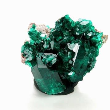dioptase - Tsumeb-mijn, Oshikoto, Namibië - Hoogte: 3.2 cm -, Verzamelen