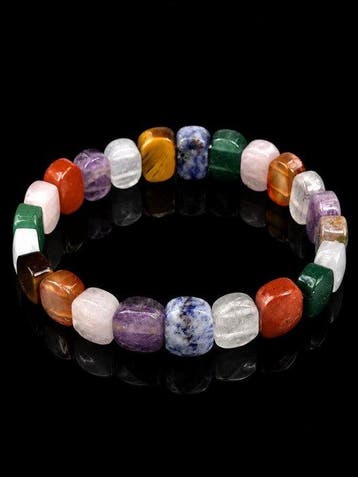 Prachtige armband van de 7 chakras met natuurlijke