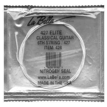 La Bella L-426 E-6 snaar, silverplated wound nylon, Ophalen of Verzenden, Nieuw