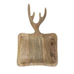 Schaal/Snijplank mango hout gewei 45cm, Verzenden, Nieuw