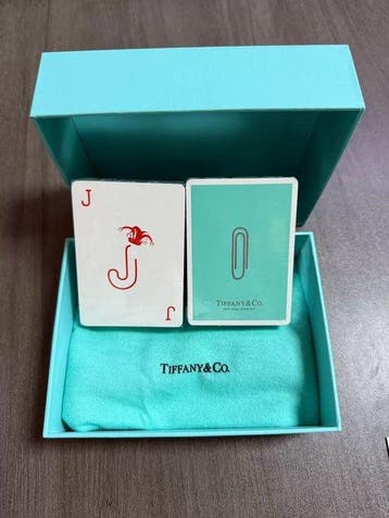 Speelkaarten - Tiffany Paperclip Pattern Playing Cards,