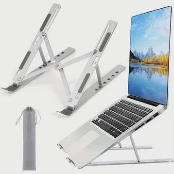 Opvouwbare Laptopstandaard: Verstelbaar, Ergonomisch & Koele, Computers en Software, Laptopstandaarden, Verzenden, Nieuw