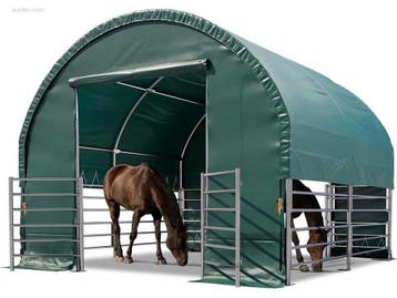 RTE - 8112 - Dierenverblijf / cattle tent..., Zakelijke goederen