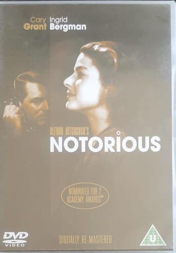 Notorious (Alfred Hitchcock)                Gratis verzenden, Cd's en Dvd's, Alle leeftijden, Verzenden, Zo goed als nieuw, Drama