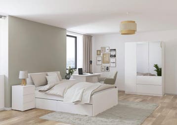Rauch Joel Complete Kinderkamer Set – Wit - 140 x 200, Nieuw