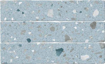Wandtegel Blauw 5x25cm (Muurtegels, Muur- en plafondtegels), Nieuw, 20 tot 40 cm, 10 m² of meer, Wandtegels