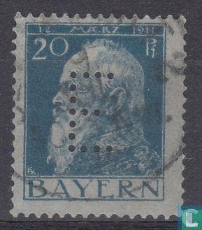 Beieren - Jubileum uitgave - 1912, Verzenden, Gestempeld