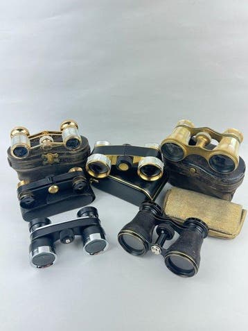 Verrekijker - Collection of 6 x Opera Binoculars incl.