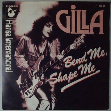 Gilla - Bend me, shape me - Single, Cd's en Dvd's, Verzenden, Nieuw in verpakking