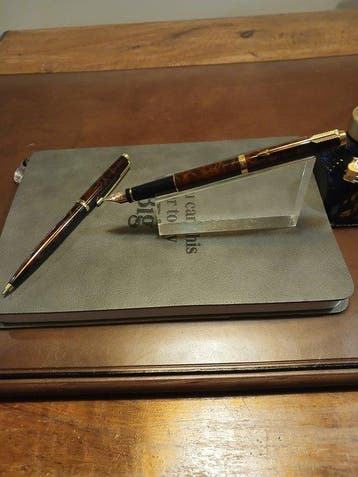 Parker - tortoise lacquer - Vulpen, Nieuw