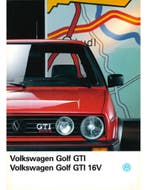 1989 VOLKSWAGEN GOLF GTI 16V BROCHURE NEDERLANDS, Boeken, Nieuw, Volkswagen, Author