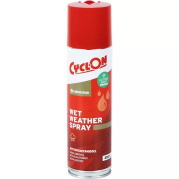 CyclOn Kettingspray voor nat weer - 250 ml - Ideaal voor..., Ophalen of Verzenden, Nieuw, Derailleur of Ketting