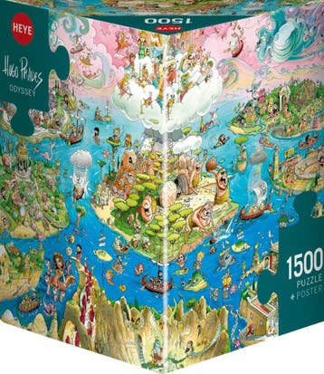 Triangle Box - Oddyssey Puzzel (1500 stukjes) | Heye -, Verzenden, Nieuw