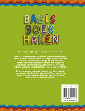Basisboek haken 9789462500068 Christel Krukkert, Verzenden, Zo goed als nieuw, Christel Krukkert