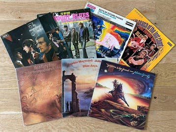 Moody Blues & Related - SEVEN lps by this classic band and, Nieuw in verpakking