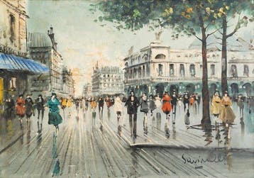 Savinelli (XX) - Boulevard Parigino