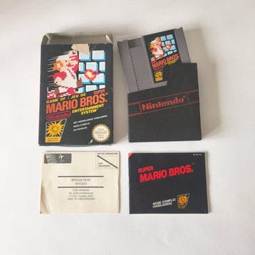 Nintendo - Nes - Super Mario Bros. - Videogame - In, Spelcomputers en Games, Nieuw