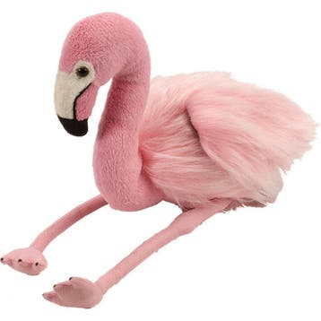 Wild Republic flamingo knuffel - pluche - 20 cm - roze, Kinderen en Baby's, Verzenden, Nieuw