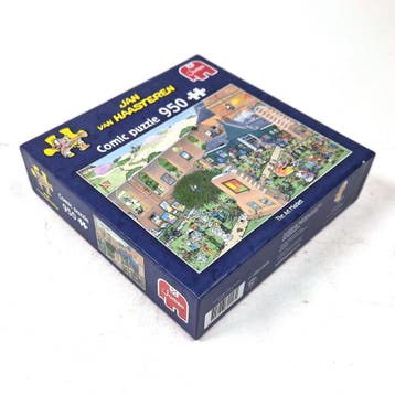Jumbo Jan van Haasteren puzzel The Art Market, 950 stukjes, Hobby en Vrije tijd, Verzenden, Gebruikt