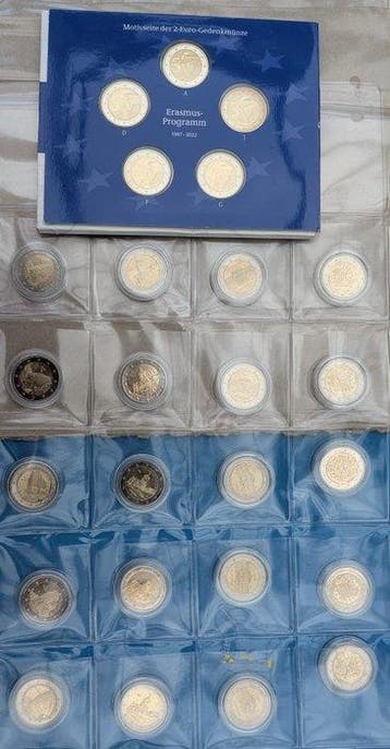 Duitsland. 2 Euro 2019/2023 (25 coins) (Zonder minimumprijs)